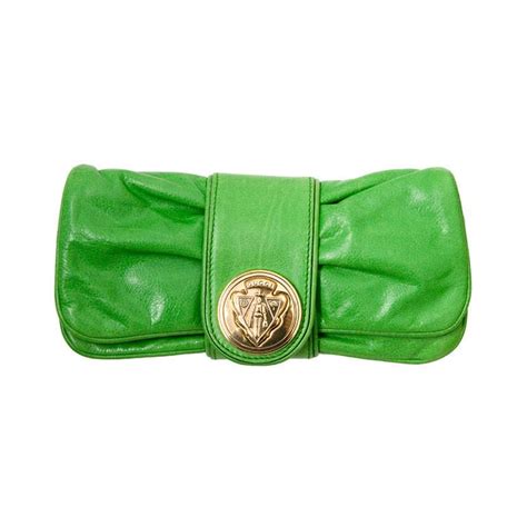 gucci clutch green